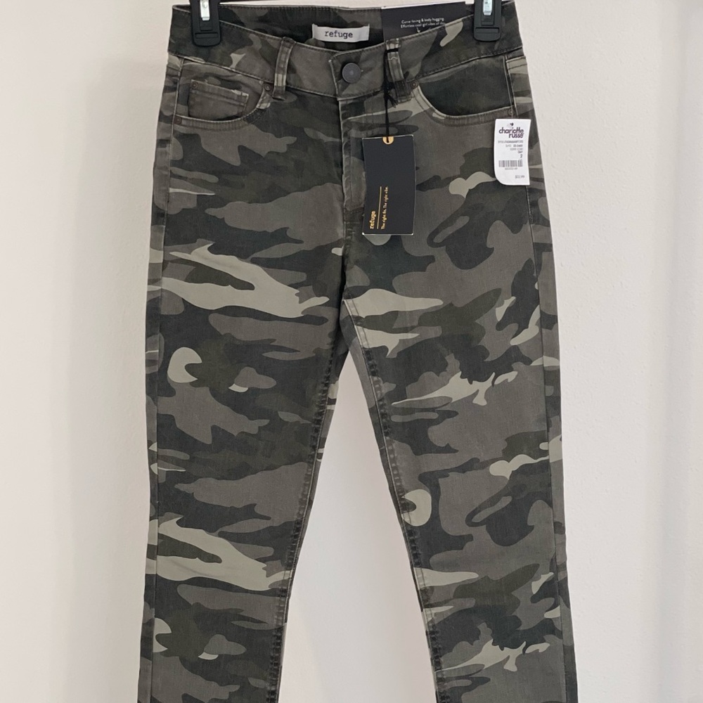 Charlotte Russe Camo Skinny Jeans